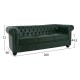 ΣΕΤ ΣΑΛΟΝΙ 3ΤΜΧ FB910912.08 PU ΔΕΡΜΑ Τ.CHESTERFIELD ΚΥΠΑΡΙΣΣΙ