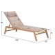 ΞΑΠΛΩΣΤΡΑ ΑΛΟΥΜΙΝΙΟΥ ΜΕ ΜΑΞΙΛΑΡΙ FB95982.05 HEAT TRANSFER & ΜΠΕΖ 188x60x30Υ