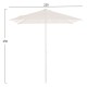 ΟΜΠΡΕΛΑ ΕΠΑΓΓΕΛΜΑΤΙΚΗ ALU REGGIE 2.20x2.20x2.50m ΕΚΡΟΥ ΠΑΝΙ 8ΑΚΤΙΝΕΣ FB96013.01