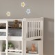 ΠΑΙΔΙΚH KOYKETA τ.MONTESSORI ΜΕ ΓΡΑΦΕΙΟ & ΒΙΒΛΙΟΘΗΚΗ FB9708.03 ΞΥΛΟ ΠΕΥΚΟΥ ΛΕΥΚΟ- 90x190εκ