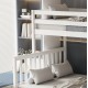 ΠΑΙΔΙΚH ΚΟΥΚΕΤΑ τ.MONTESSORI FB9711.03 ΞΥΛΟ ΠΕΥΚΟΥ ΣΕ ΛΕΥΚΟ-ΣΤΡΩΜΑΤΑ 90-140x190εκ