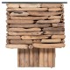 ΤΡΑΠΕΖΙ ΣΑΛΟΝΙΟΥ ΟΡΘΟΓΩΝΙΟ FB918366 DRIFTWOOD--ΓΥΑΛΙ 105x45x47Υεκ.