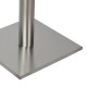 ΒΑΣΗ ΤΡΑΠΕΖΙΟΥ INOX FB9421 ΜΕ ΡΕΓΟΥΛΑΤΟΡΟΥΣ 40x40x72Y εκ.