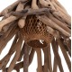 ΦΩΤΙΣΤΙΚΟ ΟΡΟΦΗΣ ΚΡΕΜΑΣΤΟ FB94875 DRIFTWOOD ΣΕ ΦΥΣΙΚΟ 48x54x52-73Υεκ [1xΕ27]