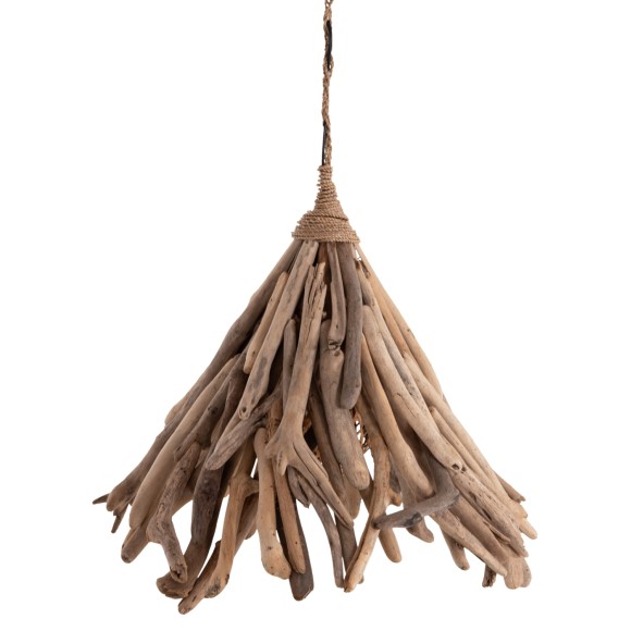 ΦΩΤΙΣΤΙΚΟ ΟΡΟΦΗΣ ΚΡΕΜΑΣΤΟ FB94875 DRIFTWOOD ΣΕ ΦΥΣΙΚΟ 48x54x52-73Υεκ [1xΕ27]