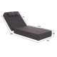 ΜΑΞΙΛΑΡΙ ΞΑΠΛΩΣΤΡΑΣ FB921094.03 OLEFIN ΣΚΟΥΡΟ ΓΚΡΙ ΜΕ FOAM 198x70x20Υεκ