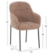 ΣΕΤ ΤΡΑΠΕΖΑΡΙΑΣ 5ΤΜΧ ΕΠΕΚΤΕΙΝΟΜΕΝΟ FB912105.02 MDF--ΥΦΑΣΜΑ ΜΠΕΖ