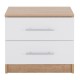 ΚΟΜΟΔΙΝΟ ΜΕΛΑΜΙΝΗΣ FB92220.06 SONAMA - ΛΕΥΚΟ 48x40,5x41,5 εκ.