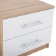 ΚΟΜΟΔΙΝΟ ΜΕΛΑΜΙΝΗΣ FB92220.06 SONAMA - ΛΕΥΚΟ 48x40,5x41,5 εκ.