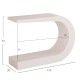 ΚΟΝΣΟΛΑ FB918049 MDF ΣΕ ΥΠΟΛΕΥΚΟ ΧΡΩΜΑ 110x30x70Υεκ.
