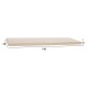 ΜΑΞΙΛΑΡΙ ΓΙΑ ΠΑΓΚΑΚΙ POLYESTER ΜΠΕΖ FB911242.01P 148x48x6εκ.