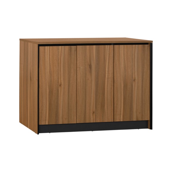 ΝΤΟΥΛΑΠΙ ΓΡΑΦΕΙΟY FB92357 ΜΕΛΑΜΙΝΗ ΣΕ HONEY OAK & ΓΚΡΙ 120x40x80Υεκ.