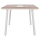 ΤΡΑΠΕΖΙ ΑΛΟΥΜΙΝΙΟΥ FB95131.11 ΛΕΥΚΟ ΜΕ POLYWOOD TOP 200x100x75Υεκ