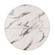 ΕΠΙΦΑΝΕΙΑ ΤΡΑΠΕΖΙΟΥ HPL FB95842.11 MARBLE WHITE-GREY Φ69 εκ. ΠΑΧΟΥΣ 12mm.