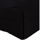 ΠΟΥΦ TANEA FB95807.04 ΜΑΥΡΟ ΜΕ UV PROTECTION 190x80x60Υ εκ.
