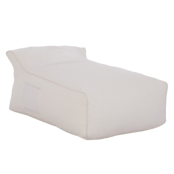 ΠΟΥΦ FB95772.11 ΜΕ TEXTILENE 600gr/m2 2X1 ΛΕΥΚΟ 88x128x60Υεκ