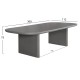 ΤΡΑΠΕΖΙ ΤΡΑΠΕΖΑΡΙΑΣ FB96601.01 ΓΚΡΙ FIBER CEMENT 300x112x75Υεκ.