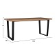 ΤΡΑΠΕΖΙ ΤΡΑΠΕΖΑΡΙΑΣ ΜΕ ΚΑΠΛΑΜΑ ΔΡΥΟΣ ΣΕ ΣΤΥΛ ΡΟΥΣΤΙΚ 180X90X75Yεκ. 40mm ΠΑΧΟΣ FB99012