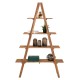 ΒΙΒΛΙΟΘΗΚΗ FB97895 TEAK ΞΥΛΟ ΣΕ ΦΥΣΙΚΟ ΧΡΩΜΑ 120x33x180Y εκ.