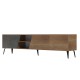 ΕΠΙΠΛΟ ΤΗΛΕΟΡΑΣΗΣ FB918374.14 ΜΕΛΑΜΙΝΗ ΦΥΣΙΚΟ-MOORE STONE 180Χ35.5Χ48Υεκ.