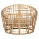 ΠΟΛΥΘΡΟΝΑ FB99814 RATTAN ΣΕ ΦΥΣΙΚΟ-ΜΠΕΖ ΜΑΞΙΛΑΡΙ 85x75x67Yεκ.