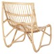 ΠΟΛΥΘΡΟΝΑ FB99815.01 ΡΑΒΔΟΙ RATTAN ΣΕ ΦΥΣΙΚΟ 56,5x73,5x79,5Υ εκ.