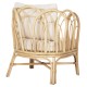 ΠΟΛΥΘΡΟΝΑ FB99817 RATTAN ΣΕ ΦΥΣΙΚΟ-ΛΕΥΚΟ ΜΑΞΙΛΑΡΙ 78x75x92Υ εκ.
