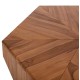 ΤΡΑΠΕΖΙ ΣΑΛΟΝΙΟΥ HEXAGON FB99790 ΞΥΛΟ ΤΕΑΚ ΣΕ ΦΥΣΙΚΟ--B'ΔΙΑΛΟΓΗΣ 114x99x34Yεκ.