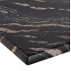 ΕΠΙΦΑΝΕΙΑ ΤΡΑΠΕΖΙΟΥ ΤΕΤΡΑΓΩΝΗ 5787 WERZALIT 80X80 εκ. BLACK GOLD MARBLE FB95231.15