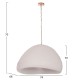 ΦΩΤΙΣΤΙΚΟ ΟΡΟΦΗΣ ΚΡΕΜΑΣΤΟ FB94703.02XL FIBER CEMENT ΛΕΥΚΟ 74x68x50-70Υεκ.