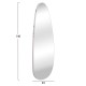 ΚΑΘΡΕΠΤΗΣ ΤΟΙΧΟΥ FB94486.05 ΜΕ ΠΛΑΙΣΙΟ MDF ΣΕ WHITE MARBLE ΧΡΩΜΑ 49x140Υεκ.