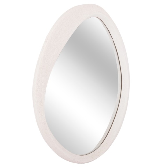 ΚΑΘΡΕΠΤΗΣ ΤΟΙΧΟΥ ΟΒΑΛ FB94514 MDF ΣΕ ΥΠΟΛΕΥΚΟ 48x3,2x60Υεκ