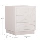 ΚΟΜΟΔΙΝΟ FB918047 MDF ΣΕ ΥΠΟΛΕΥΚΟ ΧΡΩΜΑ-3 ΣΥΡΤΑΡIA 48x38x55,5Υεκ.