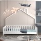 ΚΡΕΒΑΤΙ ΠΑΙΔΙΚΟ FB9740.03 τ.MONTESSORI ΞΥΛΟ ΠΕΥΚΟ ΛΕΥΚΟ--ΓΙΑ 190x90εκ