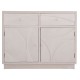 ΜΠΟΥΦΕΣ FB918046 MDF ΣΕ ΥΠΟΛΕΥΚΟ ΧΡΩΜΑ-2 ΣΥΡΤΑΡΙΑ & 2 ΠΟΡΤΕΣ 107x38x82,5Υεκ.