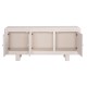 ΜΠΟΥΦΕΣ FB918068 MDF ΣΕ ΥΠΟΛΕΥΚΟ ΧΡΩΜΑ-3 ΠΟΡΤΕΣ 140x38x64Υεκ.