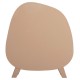 ΡΑΦΙΕΡΑ FB918060.02 MDF ΣΕ ΚΑΦΕ ΧΡΩΜΑ 120x38x133Υεκ.