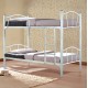 ΚΟΥΚΕΤΑ ΚΡΕΒΑΤΙ ΜΕΤΑΛΛΙΚΗ FB9328.02 ΛΕΥΚΗ 90Χ190 εκ.