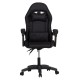 ΚΑΡΕΚΛΑ GAMING FB91231.01 ΜΑΥΡΟ PVC--ΜΕ ΜΑΞIΛΑΡΑΚΙΑ ΜΕΣΗΣ/ΚΕΦΑΛΗΣ 60x59x117Υεκ