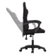 ΚΑΡΕΚΛΑ GAMING FB91231.01 ΜΑΥΡΟ PVC--ΜΕ ΜΑΞIΛΑΡΑΚΙΑ ΜΕΣΗΣ/ΚΕΦΑΛΗΣ 60x59x117Υεκ