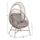 ΠΟΛΥΘΡΟΝΑ-ΦΩΛΙΑ FB96506.02 ΜΟΚΑ ΜΕΤΑΛΛΟ-P.E.RATTAN--ΓΚΡΙ ΜΑΞΙΛΑΡΙΑ 90x85x154Υεκ
