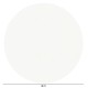 ΕΠΙΦΑΝΕΙΑ ΤΡΑΠΕΖΙΟΥ HPL ΣΤΡΟΓΓΥΛΗ FB95841.23 WHITE Φ60εκ. - 2τμχ