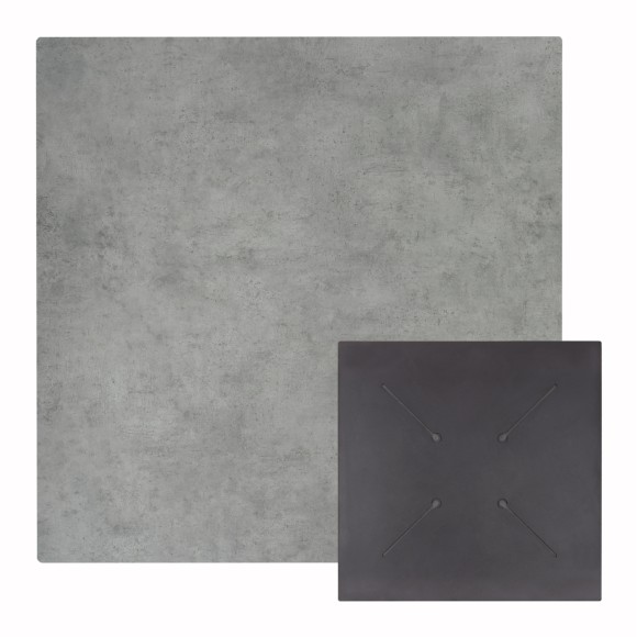 ΕΠΙΦΑΝΕΙΑ ΤΡΑΠΕΖΙΟΥ HPL ΤΕΤΡΑΓΩΝΗ FB95837.31 WHITE MARBLE 60x60εκ. - 2τμχ