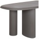 ΤΡΑΠΕΖΙ ΤΡΑΠΕΖΑΡΙΑΣ FIBER CEMENT ΟΒΑΛ FB96598.01 ΓΚΡΙ 260x95x75Υεκ