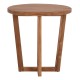 ΤΡΑΠΕΖΙ ΜΕΣΗΣ ΣΤΡΟΓΓΥΛΟ FB96650 ΞΥΛΟ TEAK ΦΥΣΙΚΟ Φ65x65Υεκ.