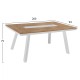 ΣΕΤ ΤΡΑΠΕΖΑΡΙΑ 7ΤΜΧ ΜΕ ΤΡΑΠΕΖΙ POLYWOOD 200Χ94 & ΠΟΛΥΘΡΟΝΕΣ ΛΕΥΚΕΣ FB911425