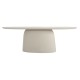 ΤΡΑΠΕΖΙ ΤΡΑΠΕΖΑΡΙΑΣ ΟΒΑΛ FB96577.02 ΜΠΕΖ FIBER CEMENT 240x100x75Υεκ.