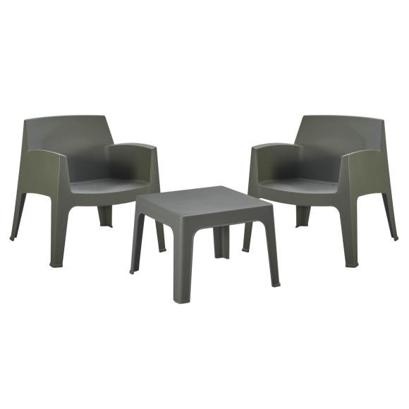 ΣΕΤ LOUNGE 3ΤΜΧ FB921274.05 DARK OLIVE GREEN ΠΟΛΥΠΡΟΠΥΛΕΝΙΟ