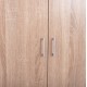 ΠΑΠΟΥΤΣΟΘΗΚΗ ΞΥΛΙΝΗ ΜΕ 6 ΡΑΦΙΑ 60X43X180.5εκ. SONAMA FB92379.02