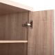 ΠΑΠΟΥΤΣΟΘΗΚΗ ΞΥΛΙΝΗ ΜΕ 6 ΡΑΦΙΑ 60X43X180.5εκ. SONAMA FB92379.02